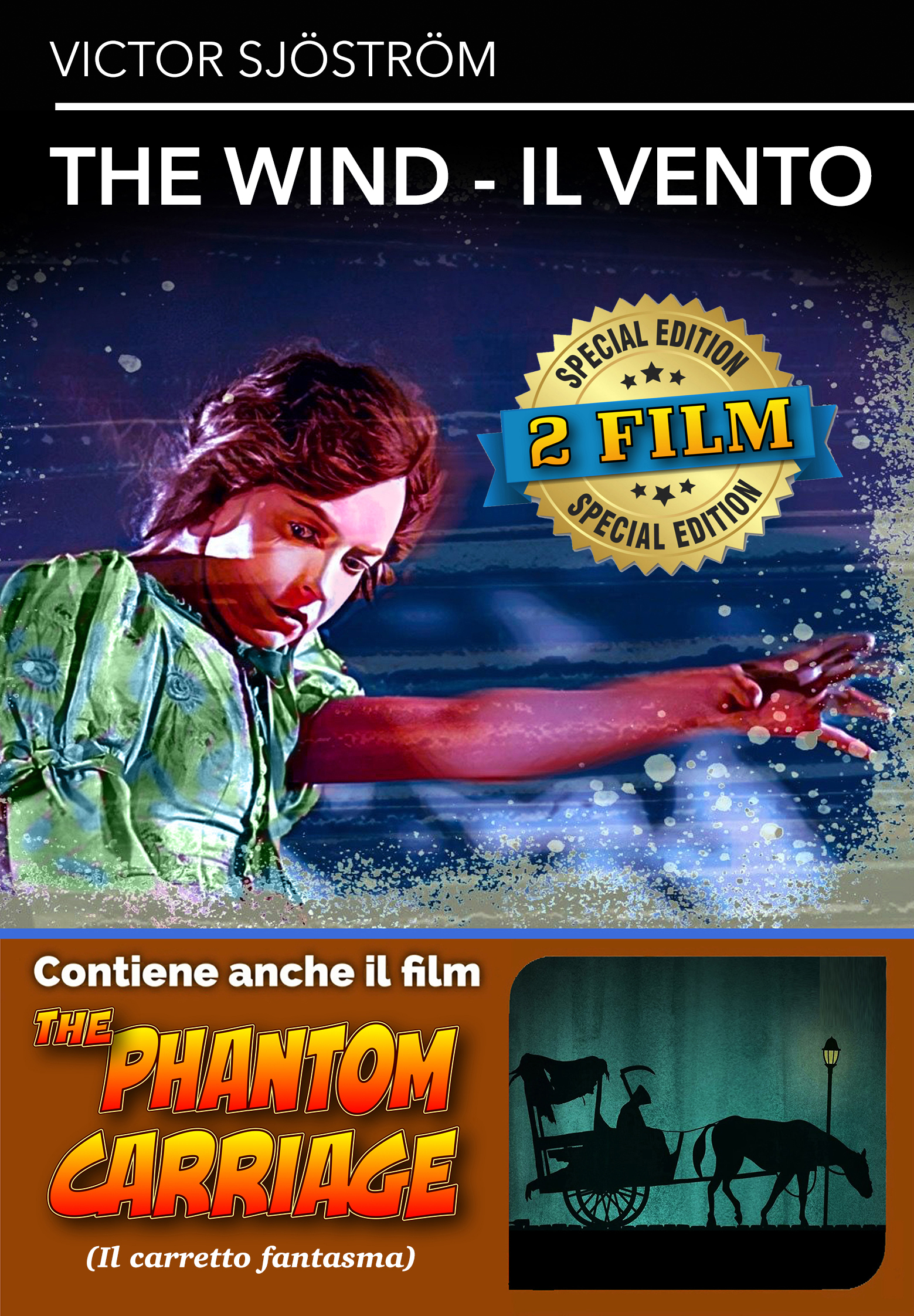 The Wind - Il vento + The Phantom Carriage - Special Edition 2 Film  (DVD) — Edizioni Speciali & Limitate