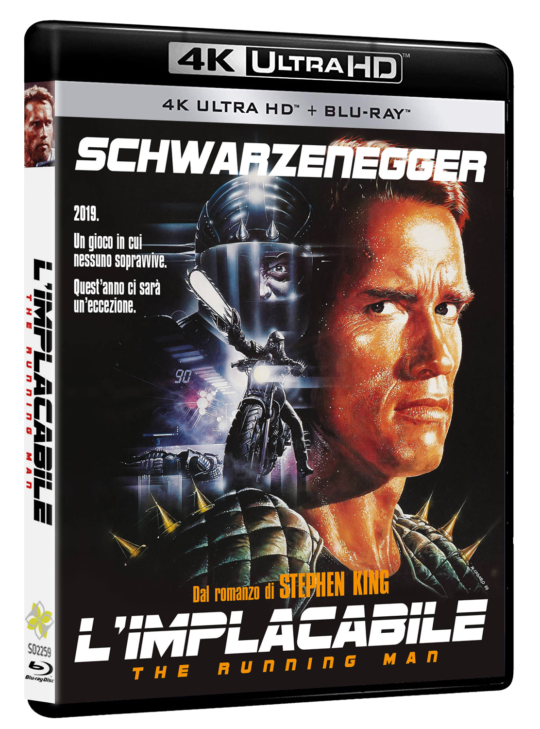 L'implacabile - The Running Man (4K Ultra HD + Blu-Ray Disc) — Blu-ray 4K UHD (Standard)