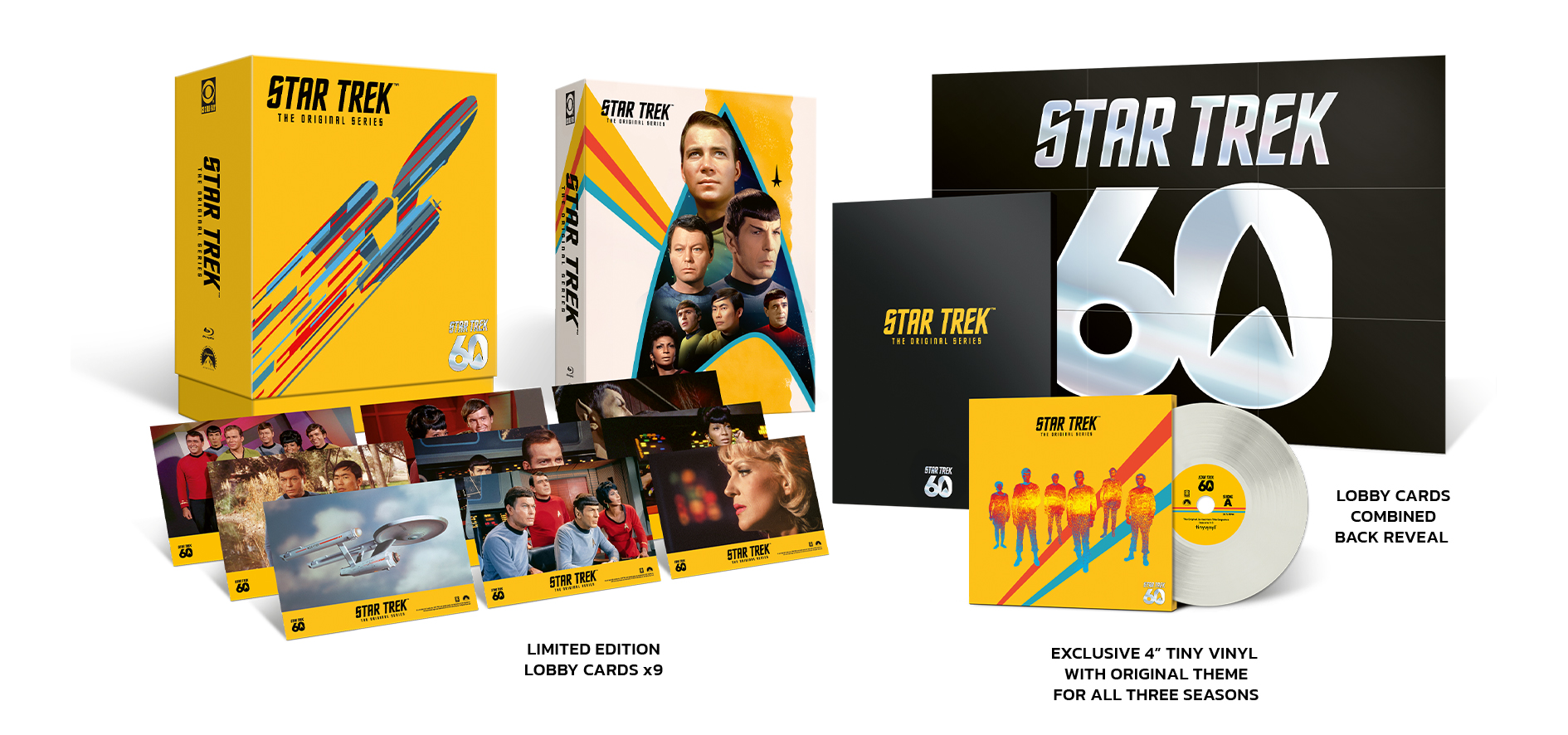 Star Trek: The Original Series - Collector's Edition 60 Anniversario (20 Blu-Ray Disc)