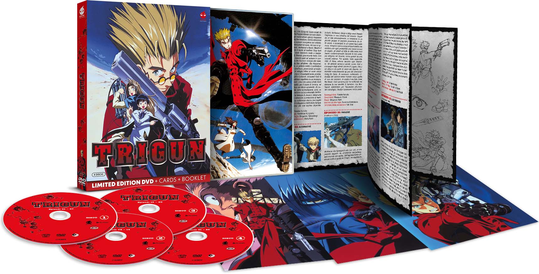 TRIGUN DVD-BOX LIMITED EDITION Trigun Stampede Limited Edition