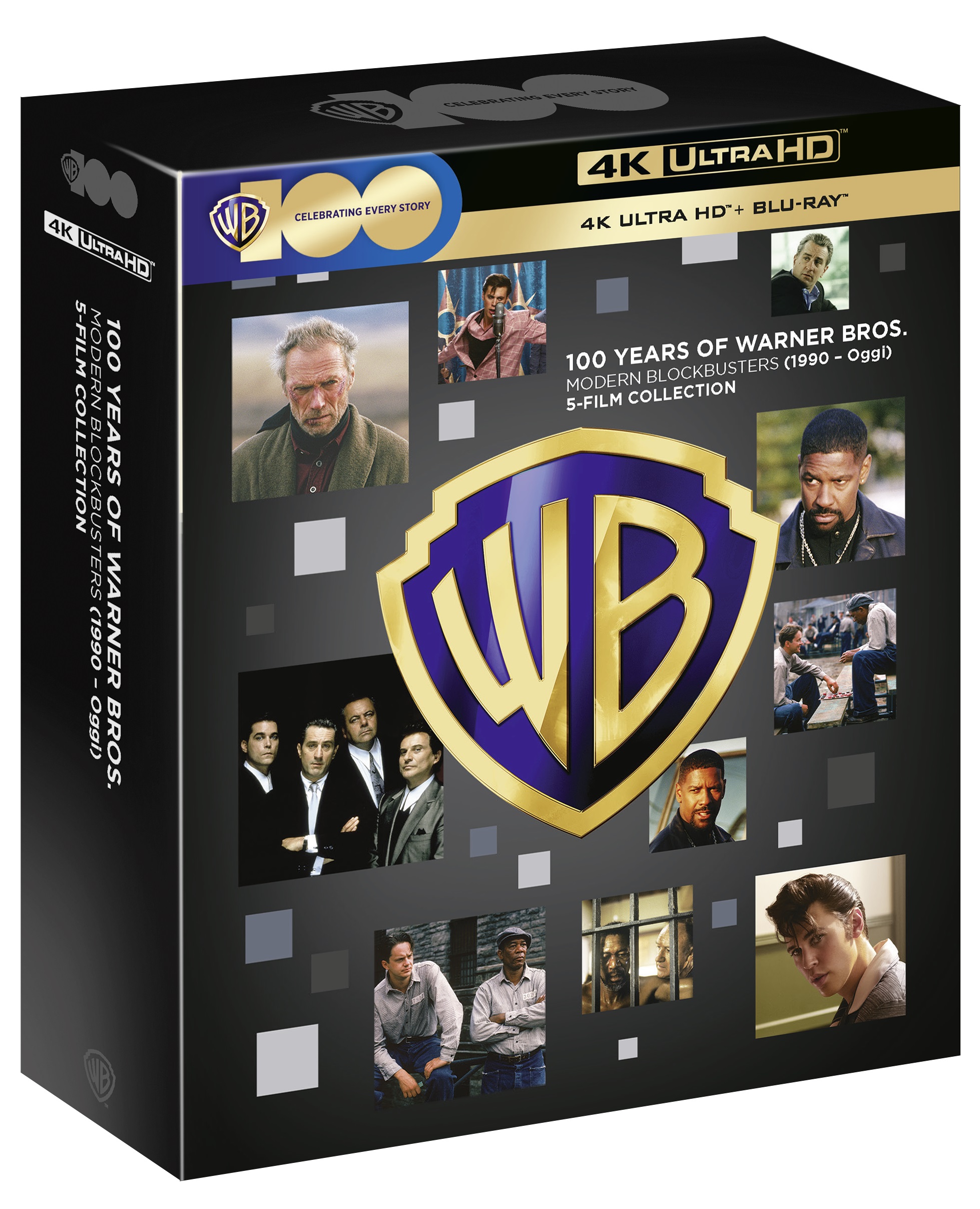 WB 100 Modern Blockbuster Collection (5 4K Ultra HD + 5 Blu-Ray Disc)