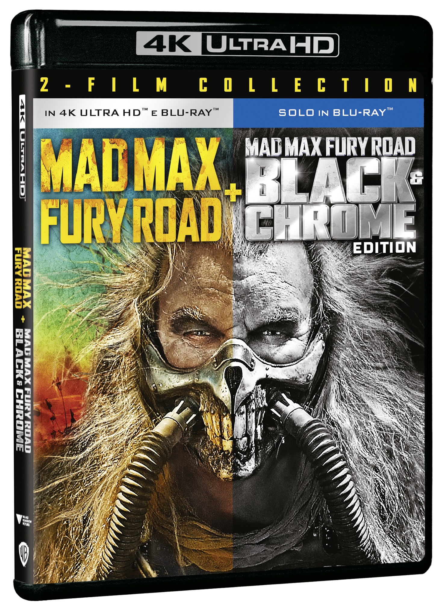 Mad Max - Fury Road + Black & Chrome (4K Ultra HD + 2 Blu-Ray Disc)