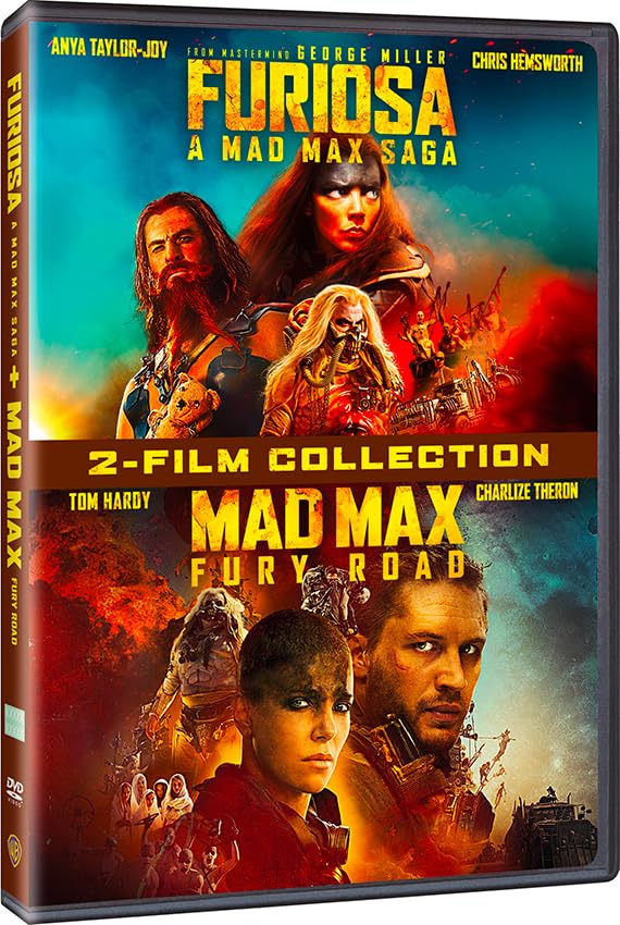 Furiosa A Mad Max Saga + Mad Max Fury Road - 2 Film Collection (2 DVD)