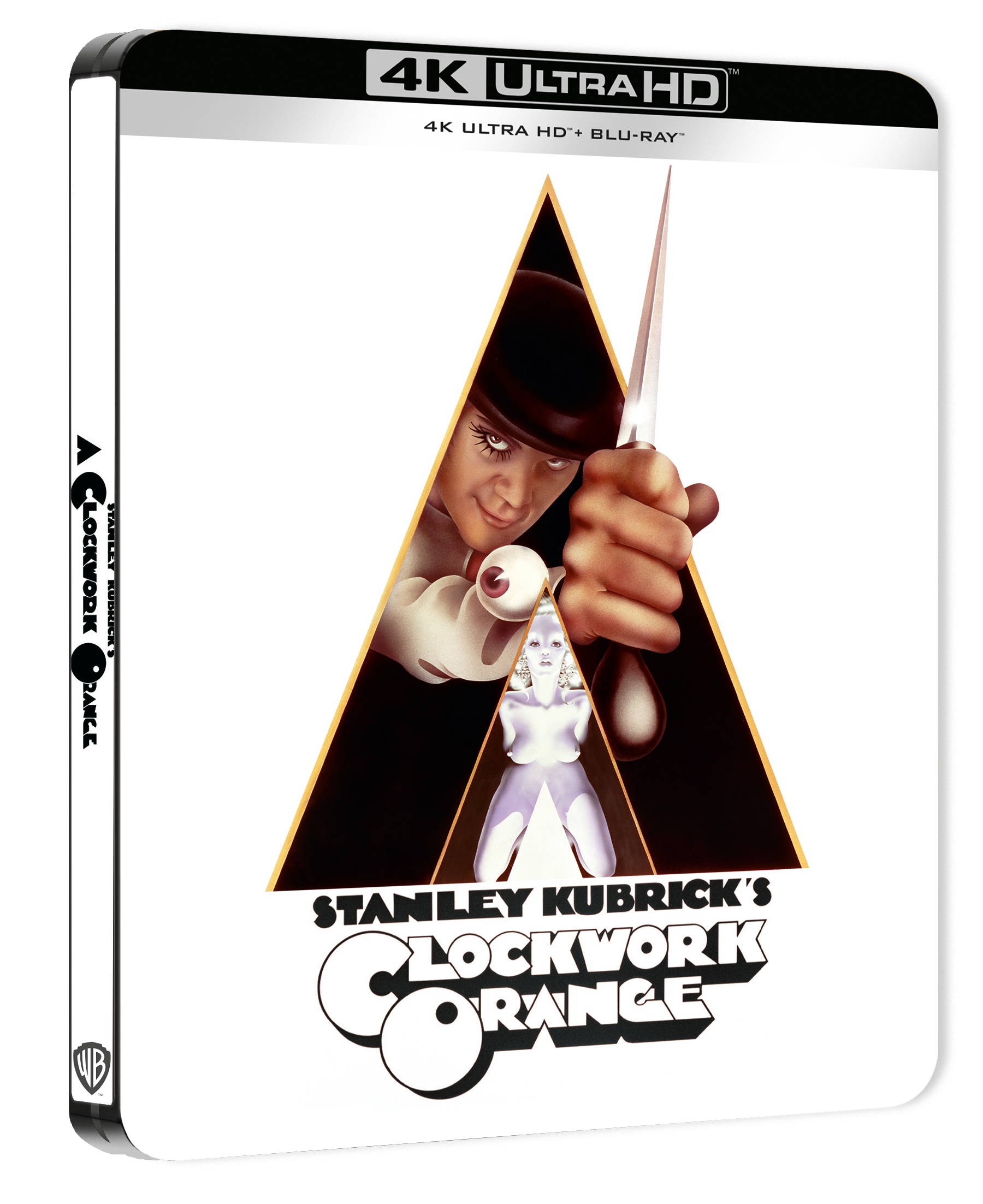 Arancia Meccanica (4K Ultra HD + Blu-Ray Disc - SteelBook)