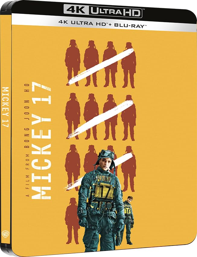 Mickey 17 - Steelbook 3 Kill Marks (4K Ultra HD + Blu-Ray Disc - SteelBook)