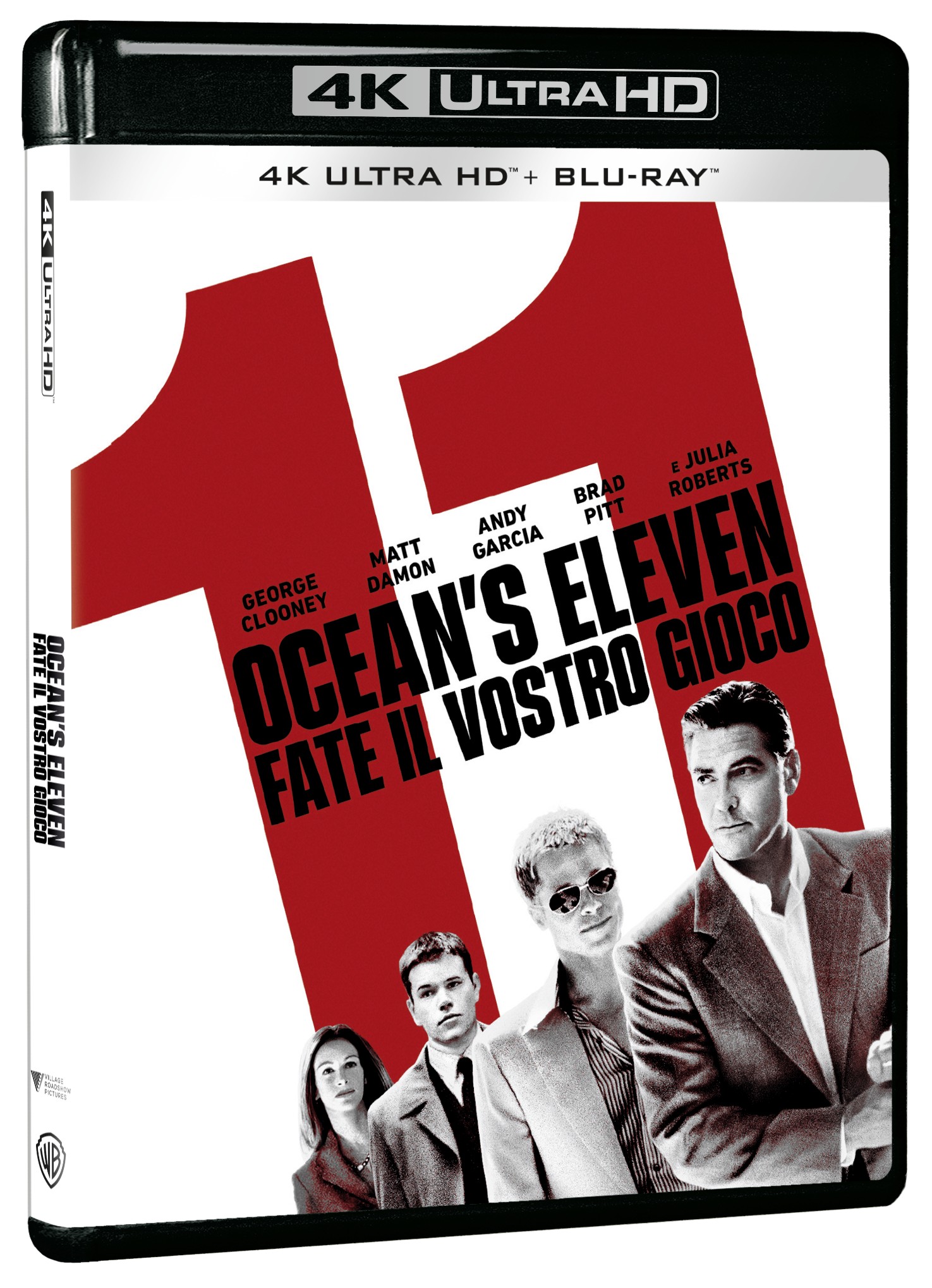 Ocean's Eleven - Fate il vostro gioco (4K Ultra HD + Blu-Ray Disc)