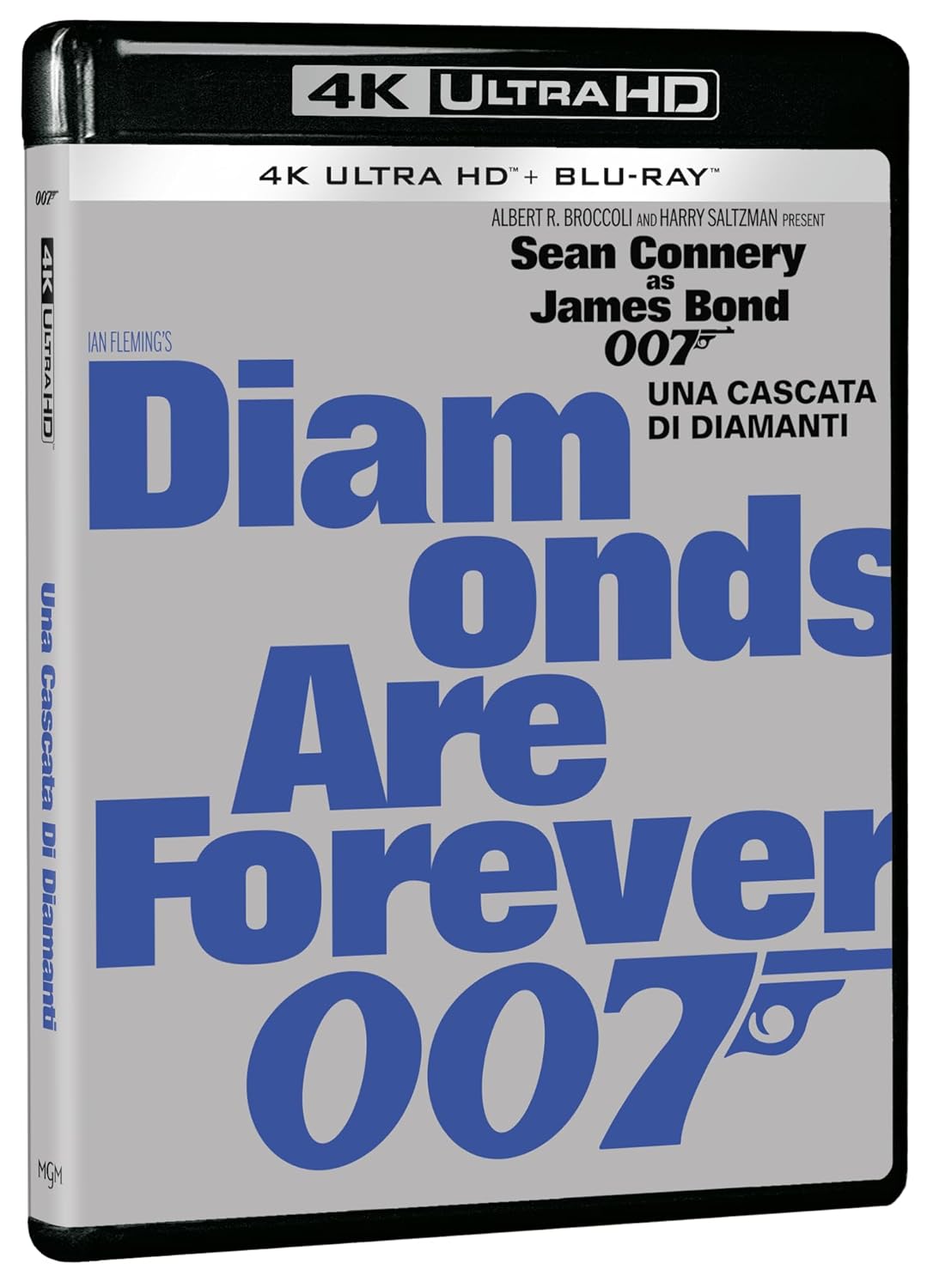 Agente 007 - Una cascata di diamanti (4K Ultra HD + Blu-Ray Disc)