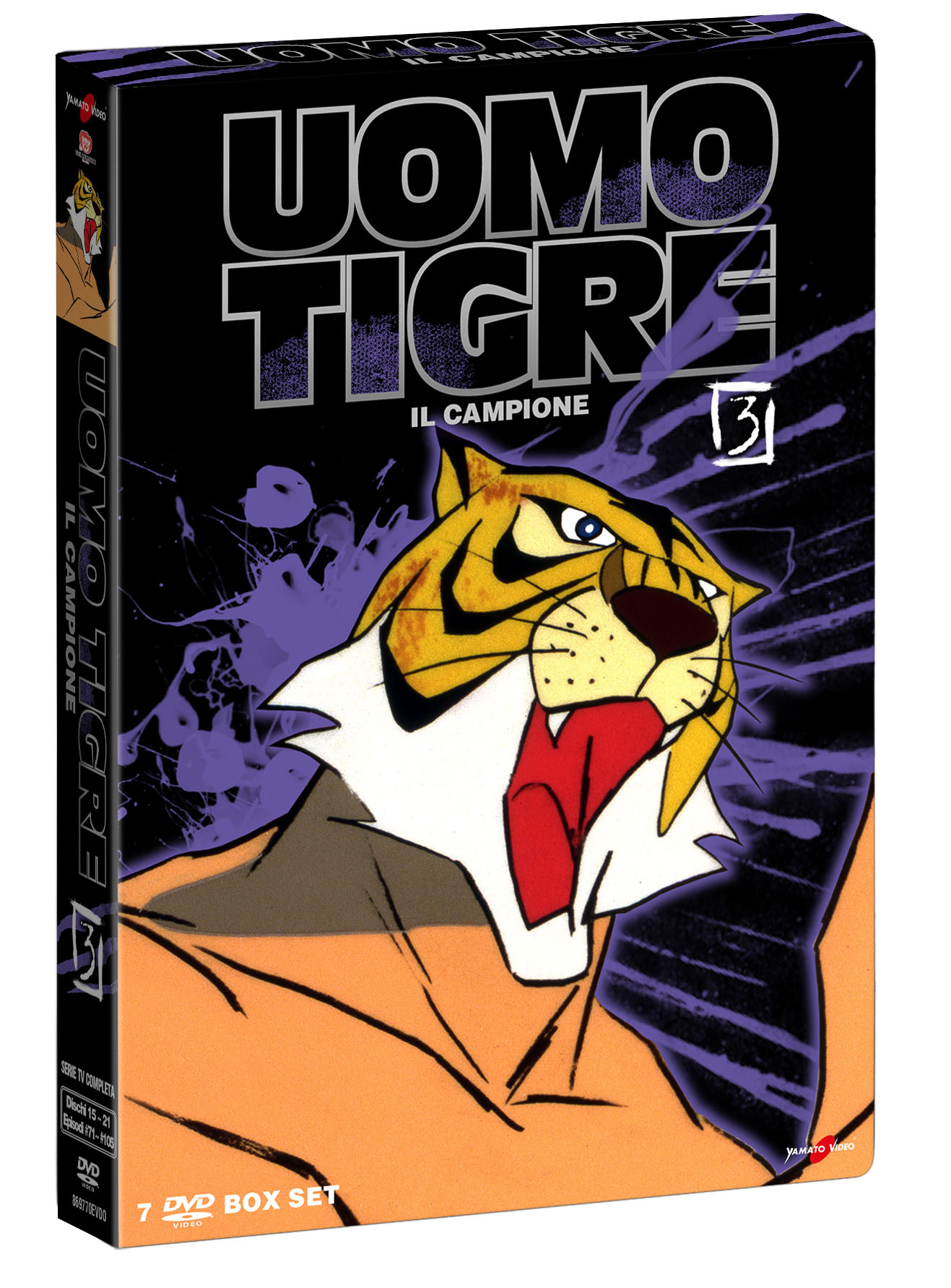 Uomo Tigre - Il campione - Box 3 (7 DVD + Booklet) - dvd-store.it