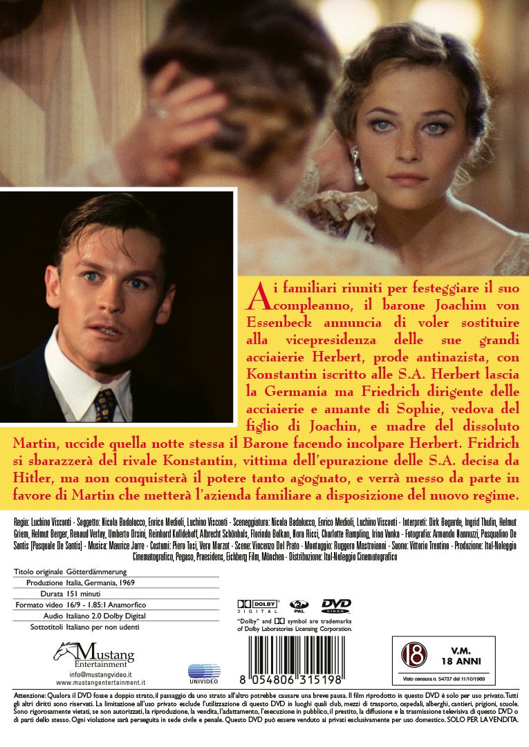 WILLARD LA CADUTA DEGLI DEI ING-001S La caduta degli dei (Edizione