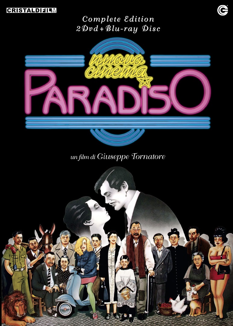 Blu ray кинотеатры. Новый кинотеатр Парадизо. Nuovo Cinema Paradiso bd Cover.