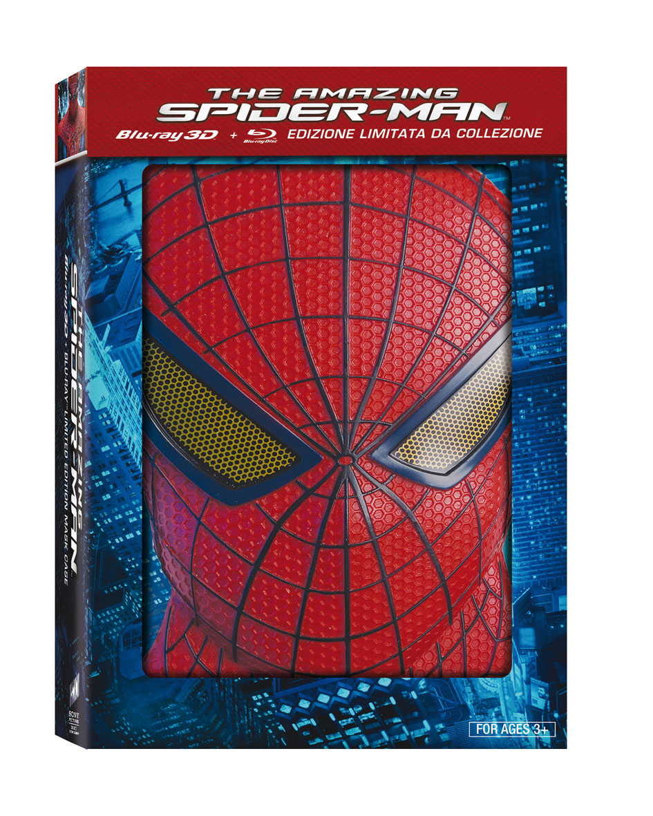 The Amazing Spider-Man - Limited Edition Mask Case (Blu-Ray 3D/2D Blu-Ray Disc